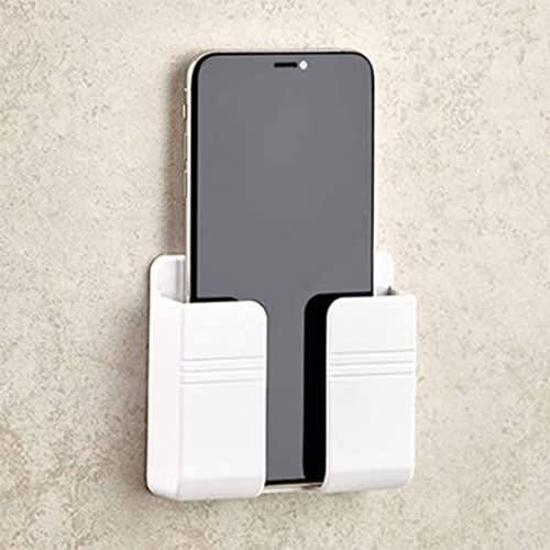 Multifunction Wall Mounted Phone Charging  Holder - White