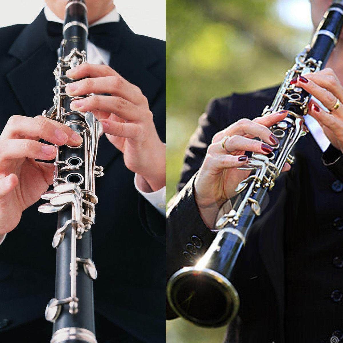 2018 LADE NEW Bb CLARINET BLACK WITH CASE SCHOOL STUDENT QUALITY REEDS CASE AU