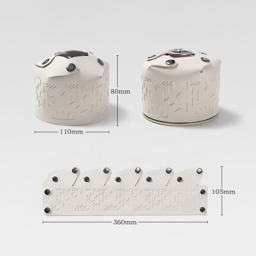 Pu Leather Protective Outcase &Phi;110Mm*80Mm Fu-el Cylinder
