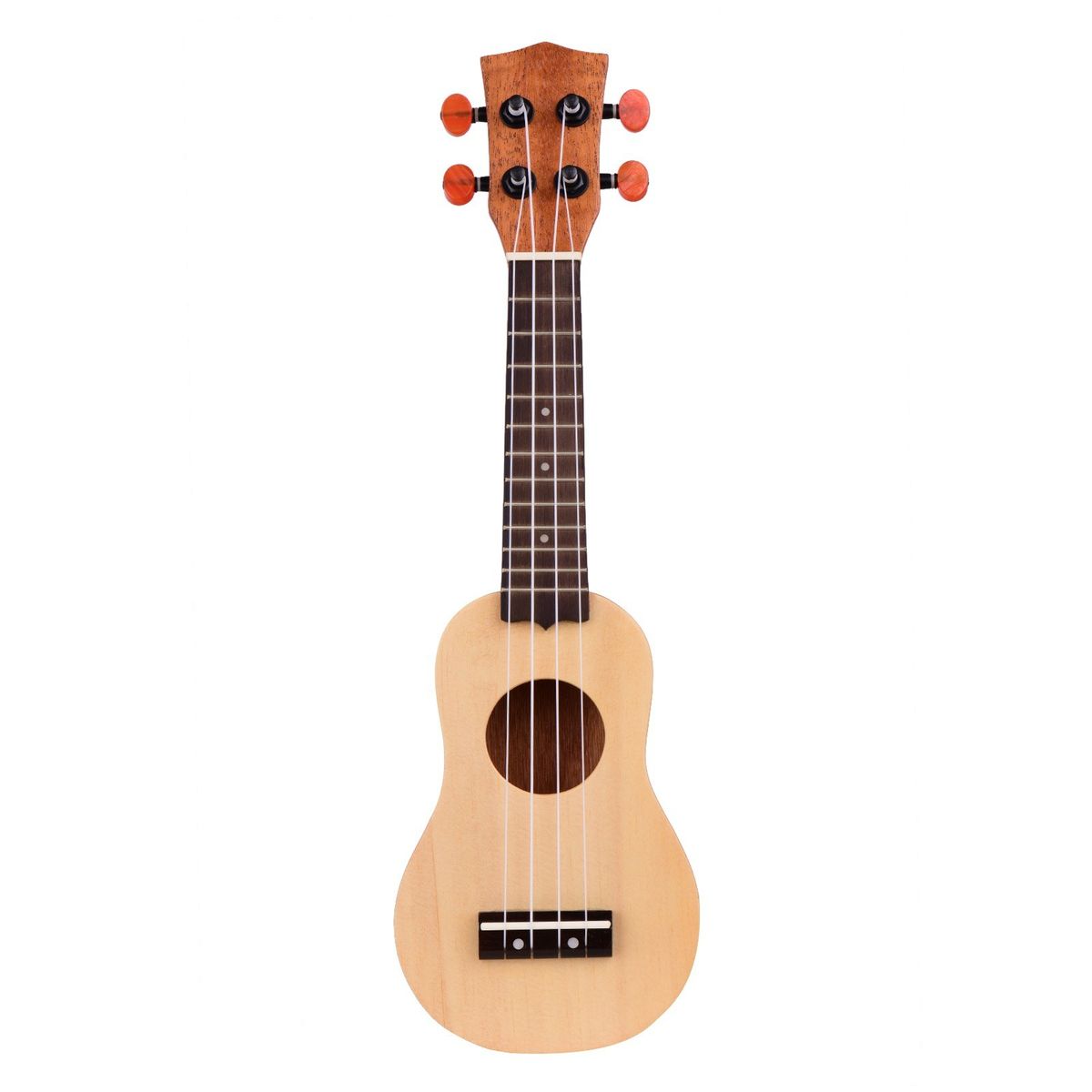 Muslady 17 Inch Mini Acoustic Ukulele Travel Portable