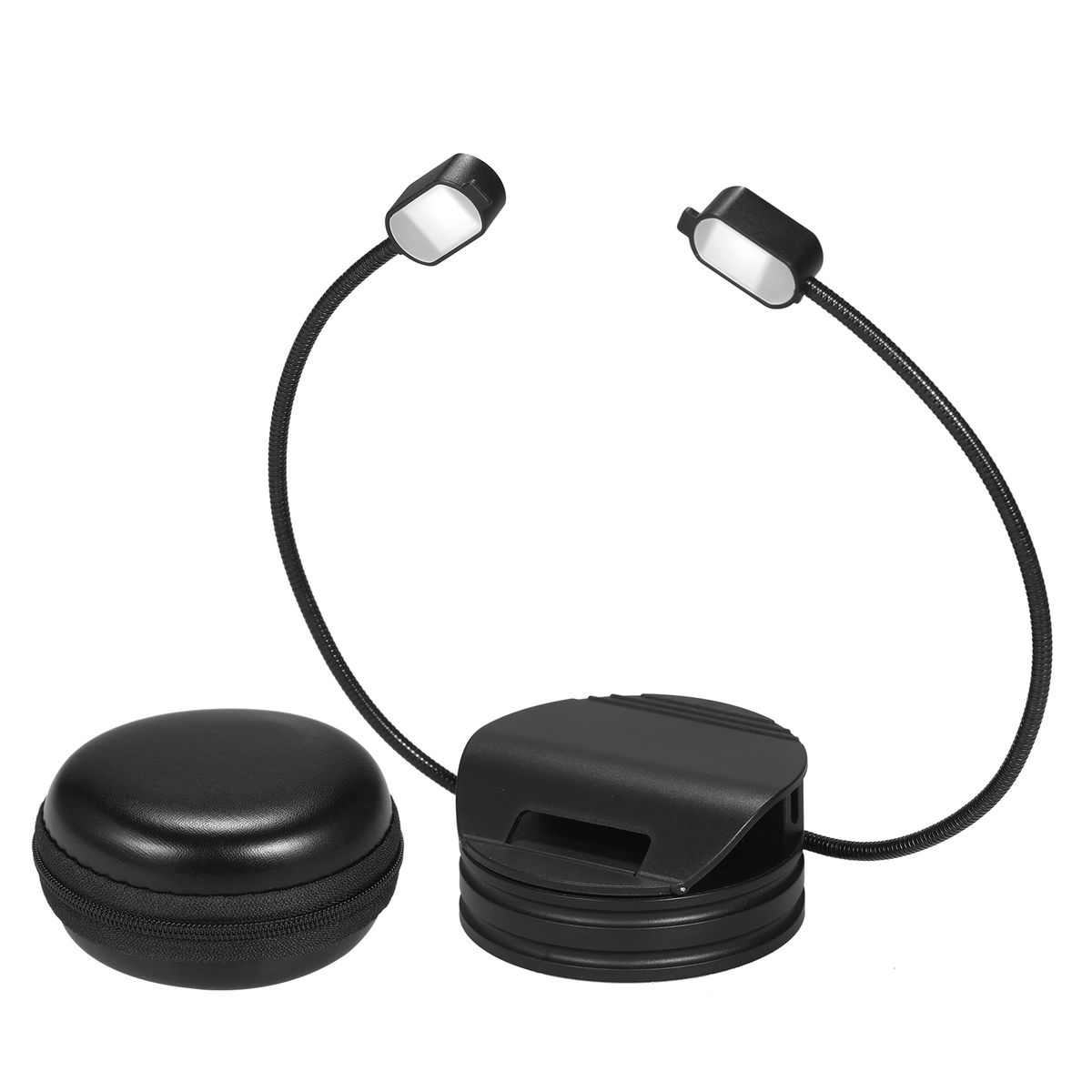 Electric Music Stand Light Clip On LED Book Light Foldable