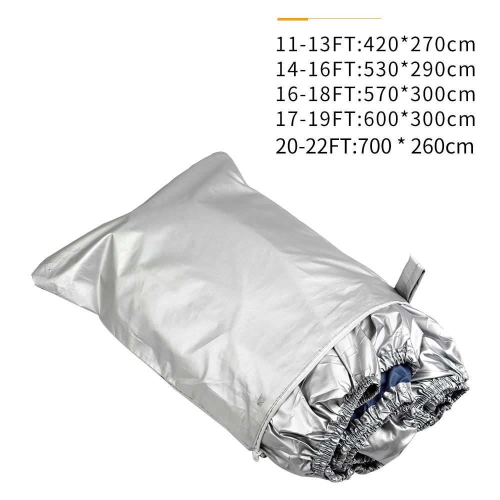 Boat Cover Yacht Outdoor Protection Waterproof Heavy Duty