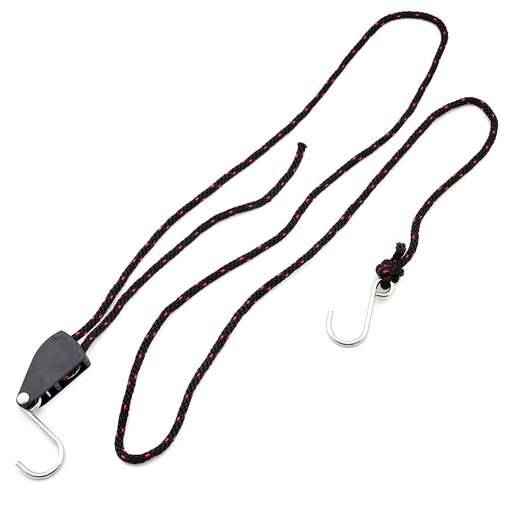 2pcs Kayak Tie Down Straps Ratchet Pulley Ropes Adjustable