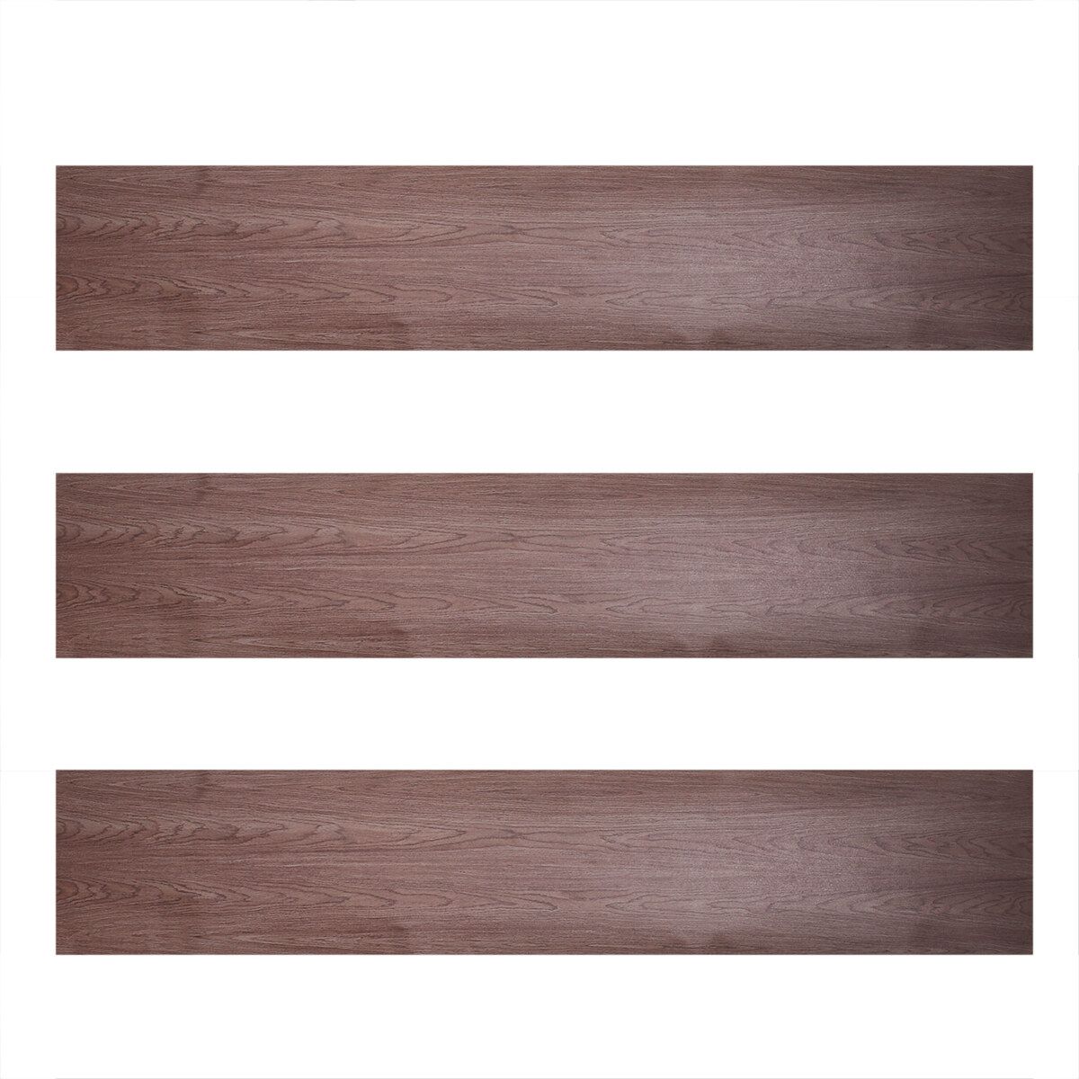 3Pcs PVC Self-Adhesive Vinyl Floor DIY Wood Floor Sticker Waterproof Anti-slip Home Floor Paper WDF008