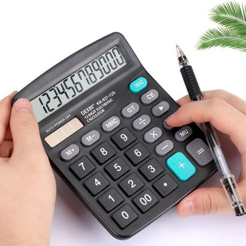 12 Digit Scientific Calculator Solar AA Battery Dual Energy General Purpose Calculators Programmer Calculadora Calculadoras 1Pcs