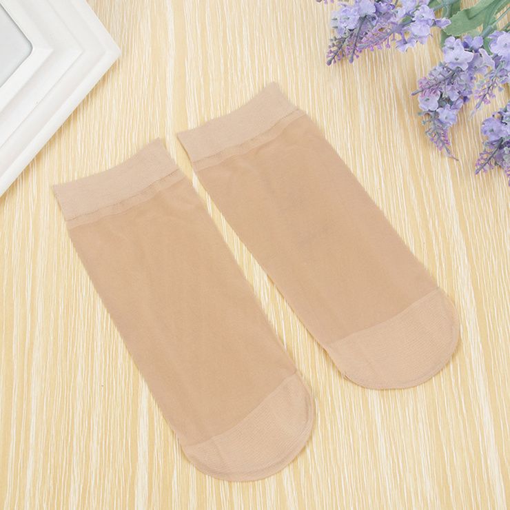 10 Pairs Silk Stockings Short Socks Women Ankle Socks