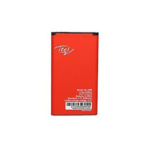 Mobile Phone Battery For Itel - Bl-25bi 2500mah