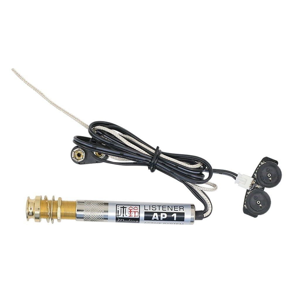 Guitar Piezo Active Pickup Pick-up Transducer With Volume