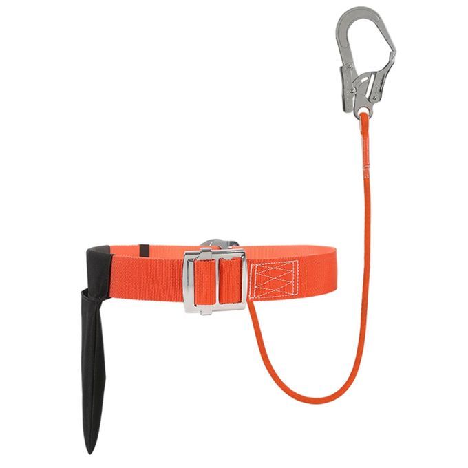 Safety Belt With Lanyard Personal Construction Outdoor Protective Gear