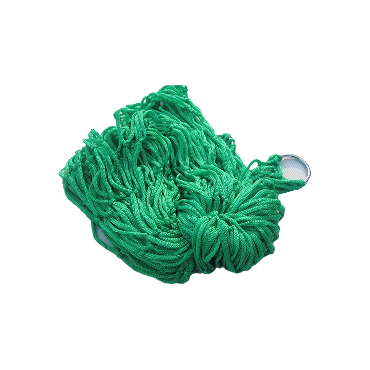 Thick Mesh Camping Hammock Nylon Rope Single Hammock Nylon