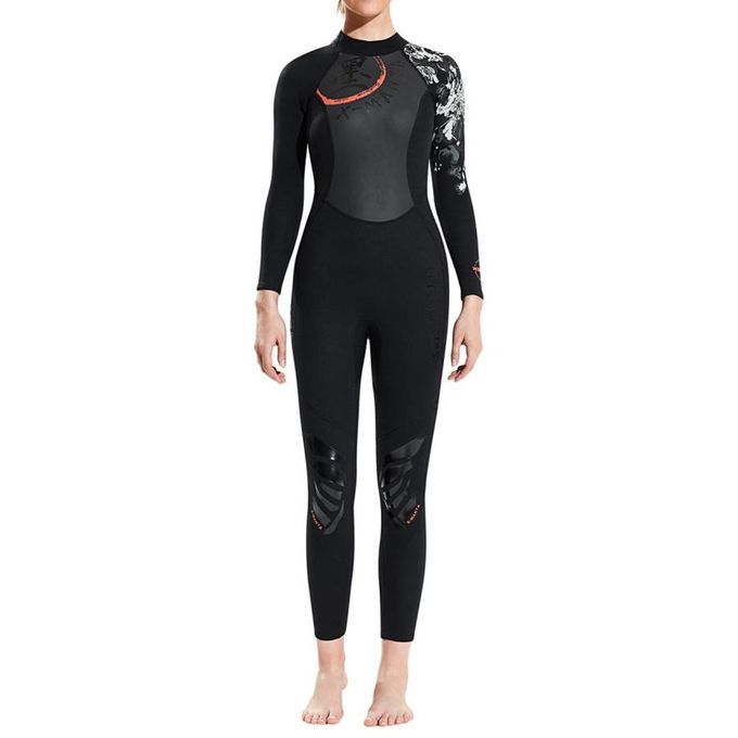 Diving Wetsuit Chinese Style Dive Wet Suit Jumpsuits Full Jumpsuit M