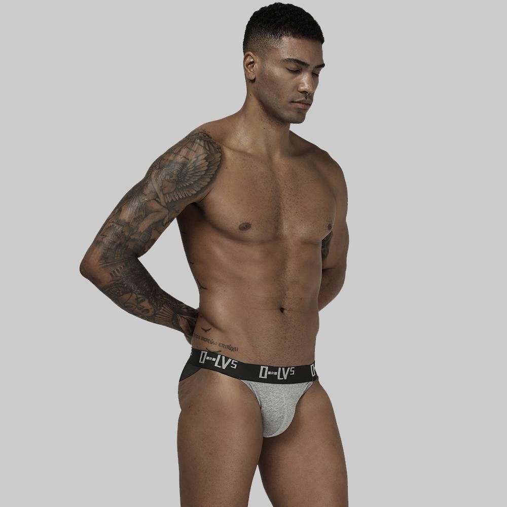 Men's Underwear Briefs Thong Jockstrap Pouch Cuecas Man Cotton Panties Thongs