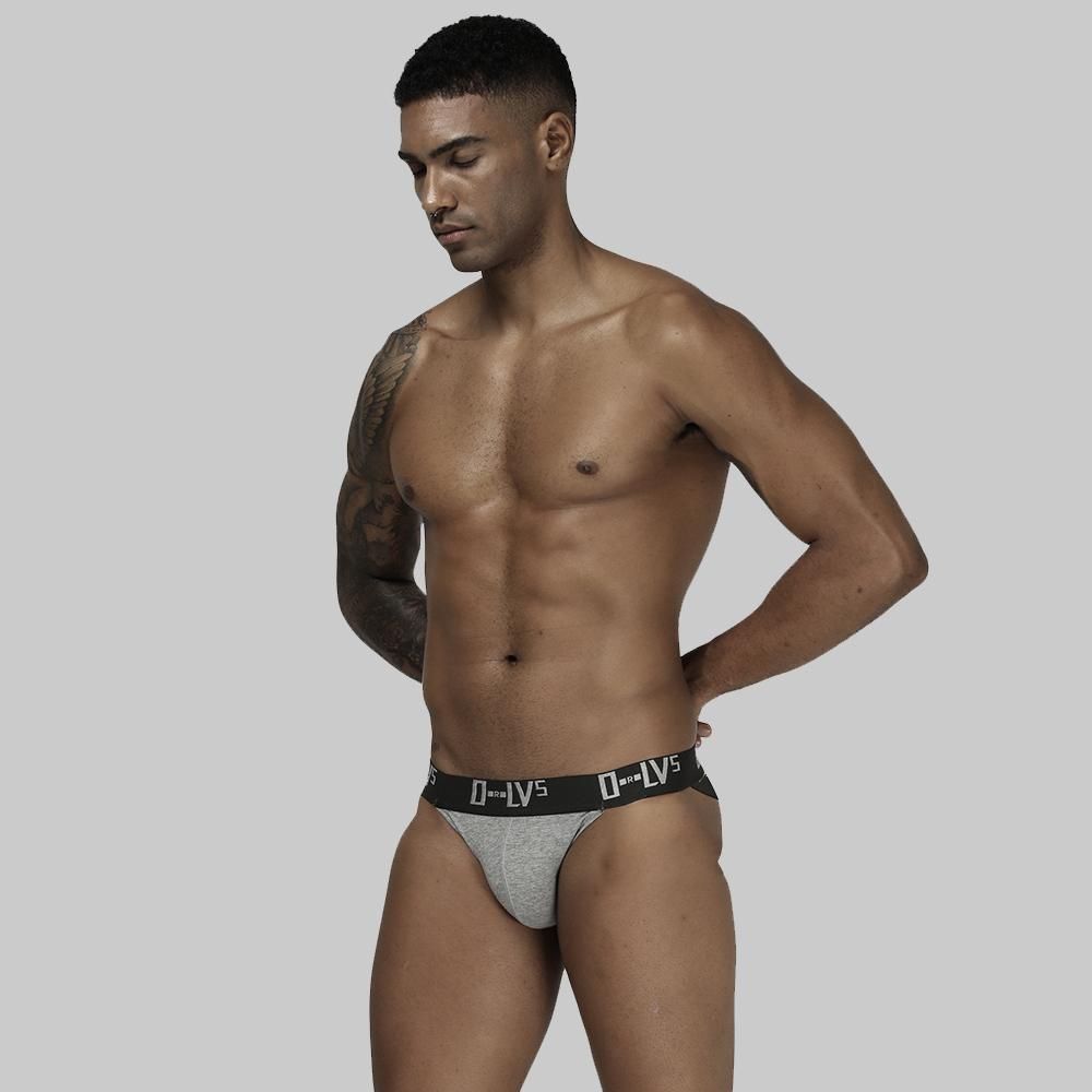 Men's Underwear Briefs Thong Jockstrap Pouch Cuecas Man Cotton Panties Thongs