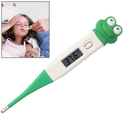 Digital Waterproof Flexible Probe LCD Display Electronic Clinical Thermometer For Baby