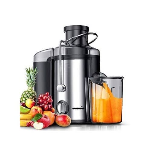 Electric Juice And Vegetable Extractor Machine - 800W - Black