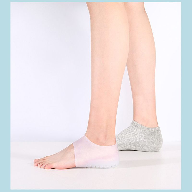 Silicone Invisible Height Increase Insole 1.5CM 2.5CM 3.5CM  Lift Upgrade Soft Socks Shoes Pad For Men  Women Dropshipping(#3.5CM)