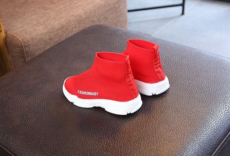 Kid Sneakers Slip On Shoes Baby Girls Children Boot
