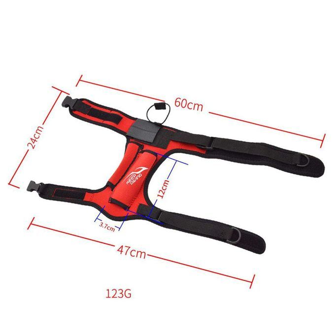 2x Diving  Holder Wrap Neoprene Sheath Leg Straps With 2 Pockets