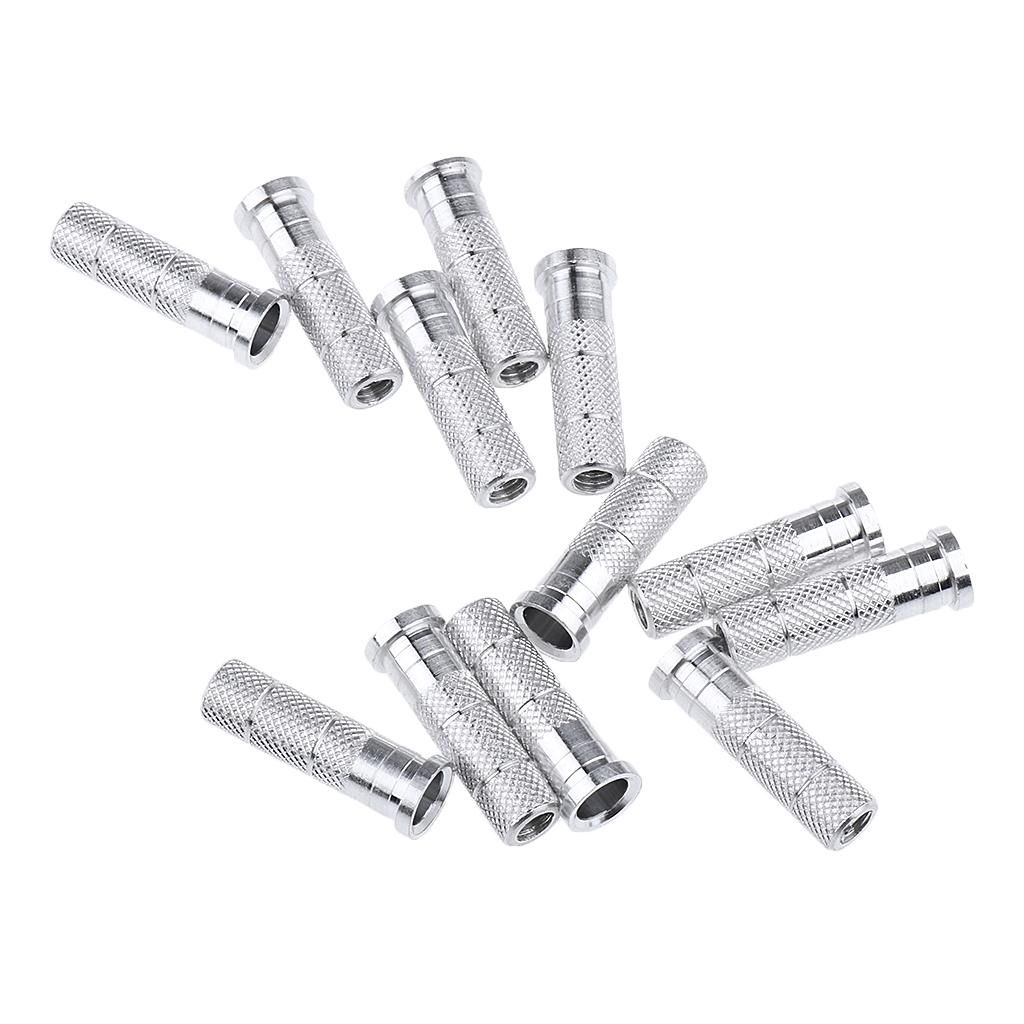 4X Set Of 12Pcs Aluminum Arrow Inserts For 6.2mm Arrow Shaft Archery