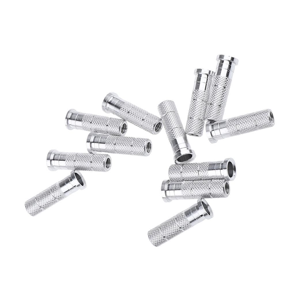 4X Set Of 12Pcs Aluminum Arrow Inserts For 6.2mm Arrow Shaft Archery