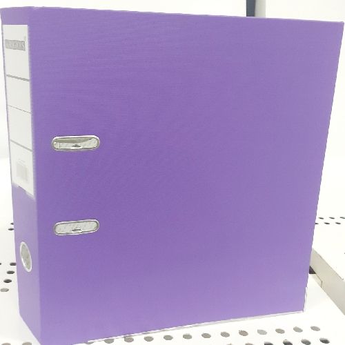 5 PCS BOX FILE A4 PURPLE (CARDBOARD COVERED WITH COLOURED PVC)