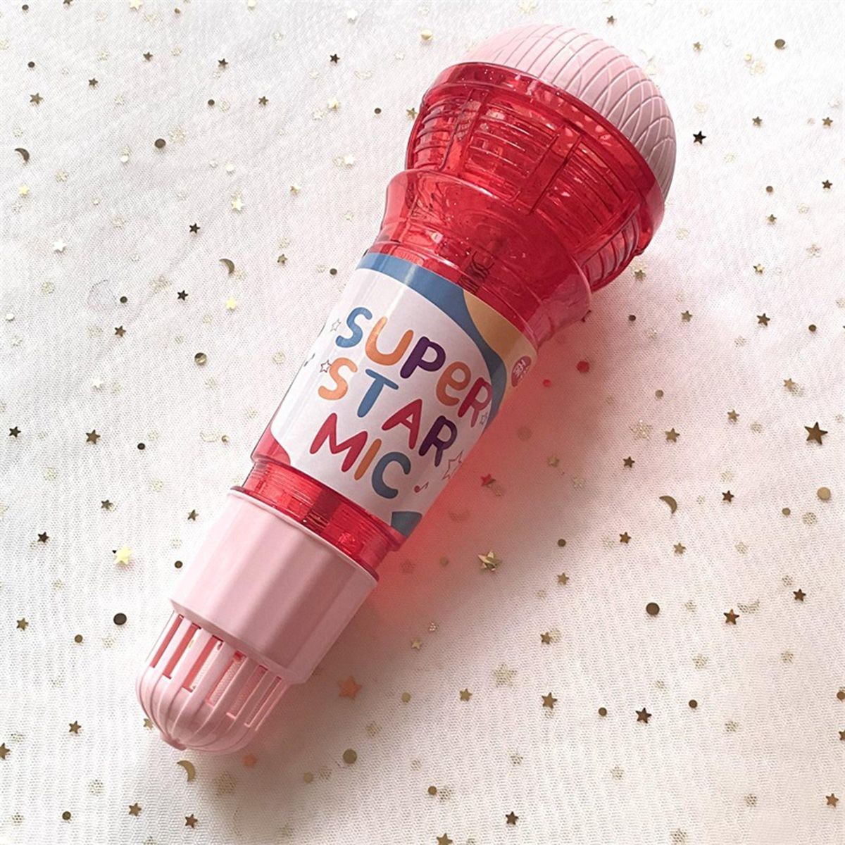 Microphone Toy for Kids Echo Mic Voice Changer Toy Music Toy Kids No Red