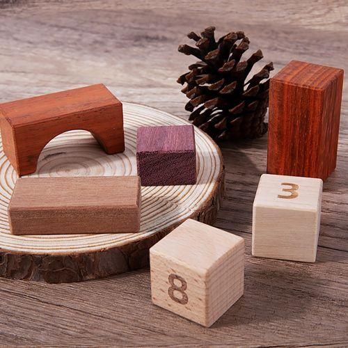 48Pcs/Set Wooden Building Blocks Toy Children Toy