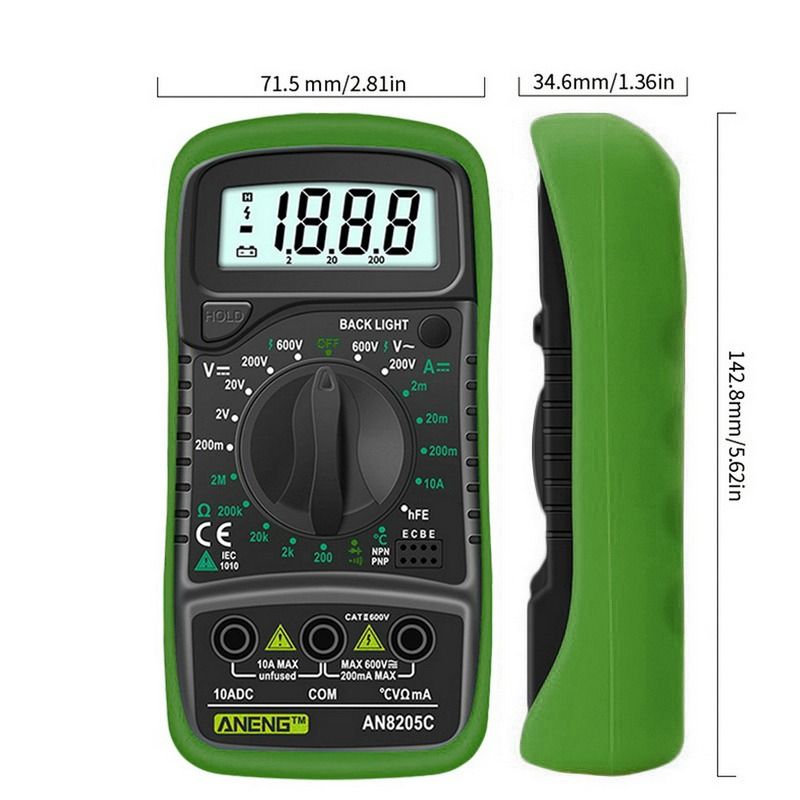 Digital Multimeter Automatic Voltmeter Profesional Tester