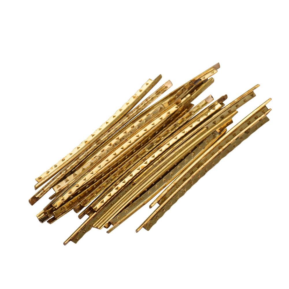 20pcs 2.0MM Brass Guitar Fret Wire Fretwires for Folk Guitar Fingerboard