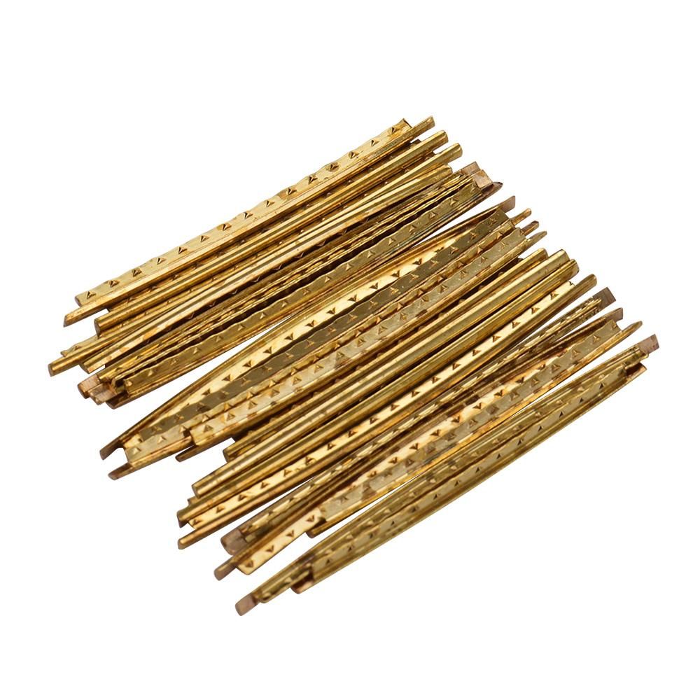 20pcs 2.0MM Brass Guitar Fret Wire Fretwires for Folk Guitar Fingerboard