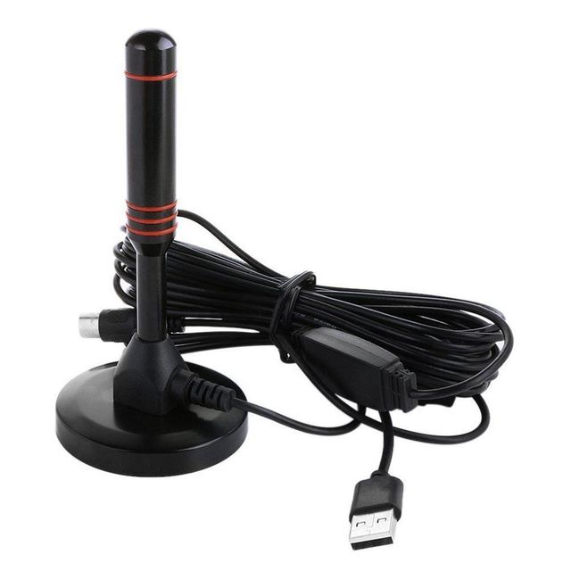 HD TV Indoor Outdoor Aerial Set 5000 Miles Amplified Digital For Tv Receiver-T2 VHF/UHF