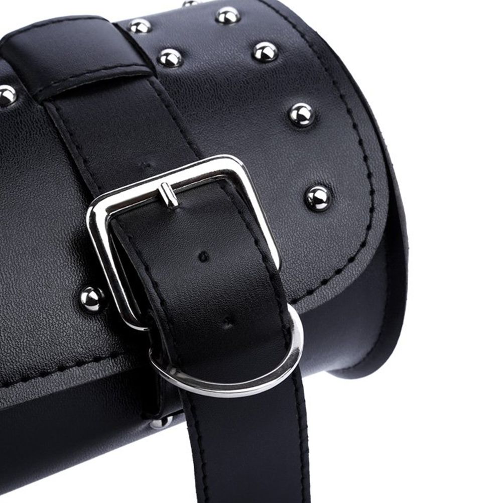 Motorcycle Hanging Bag Pu Leather Waterproof Saddlebag Box