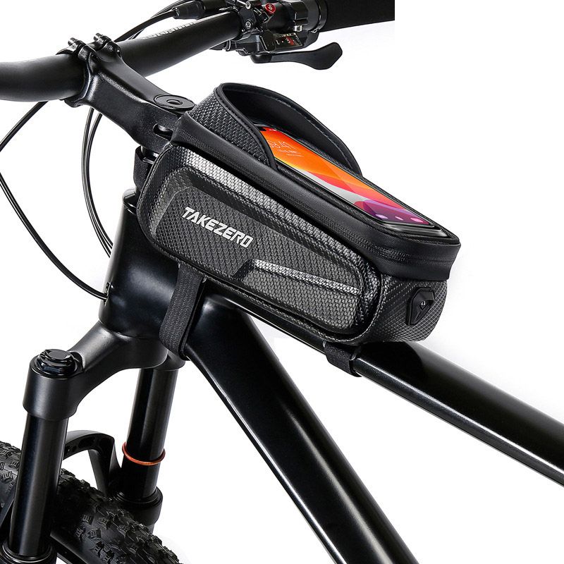 Bike Phone Mount Bag EVA Bike Front Frame Phone Holder Case