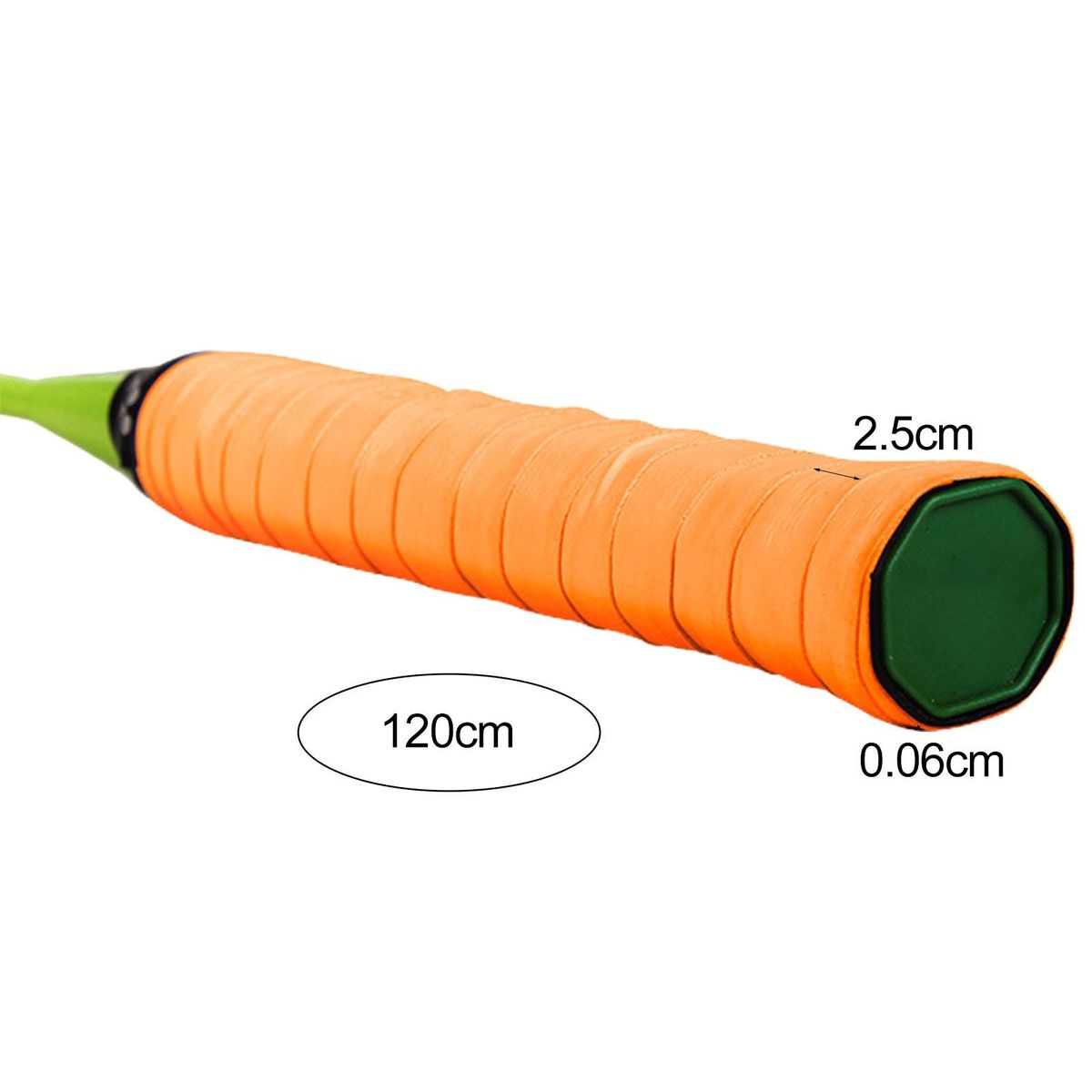 Badminton Grip Tape Tennis Racket Overgrip Band Orange