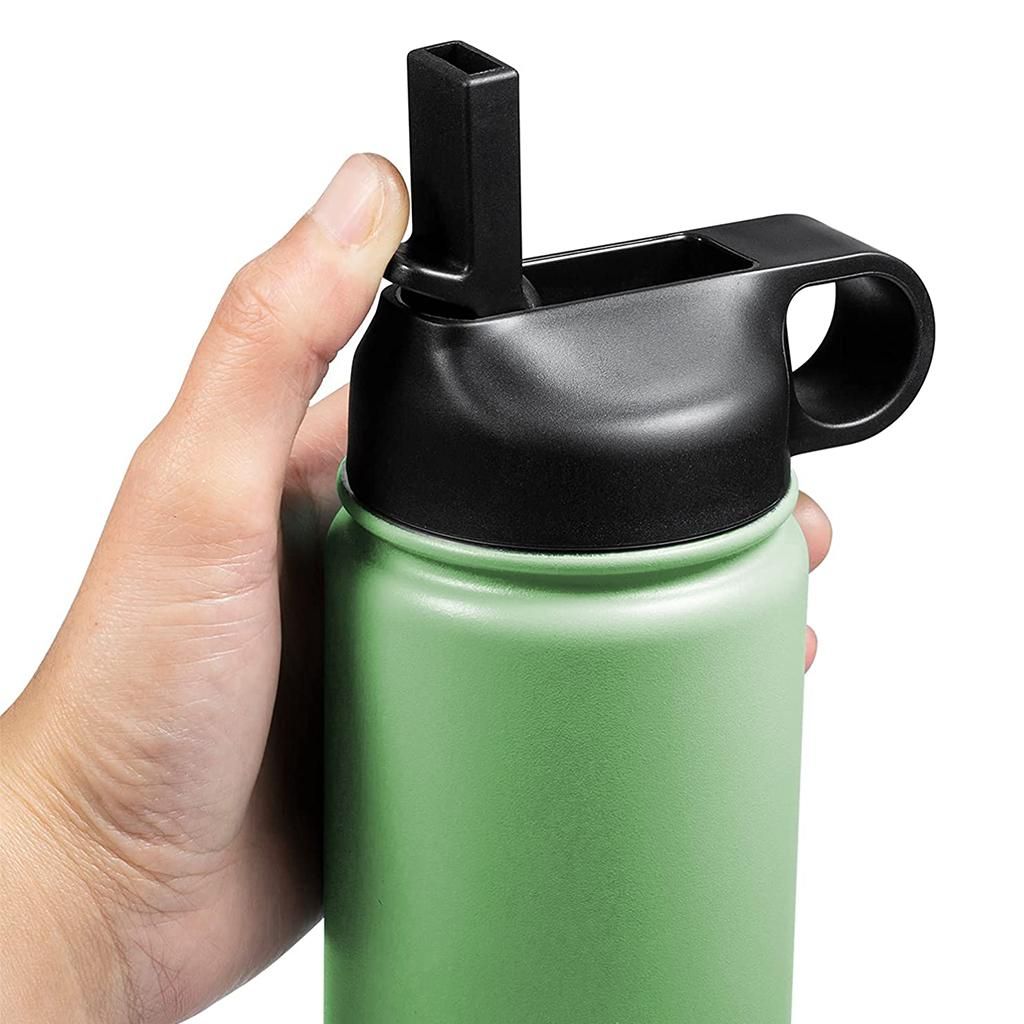 4PCS Straw Lid For Wide Mouth 12-64oz Water Bottle Drinkware