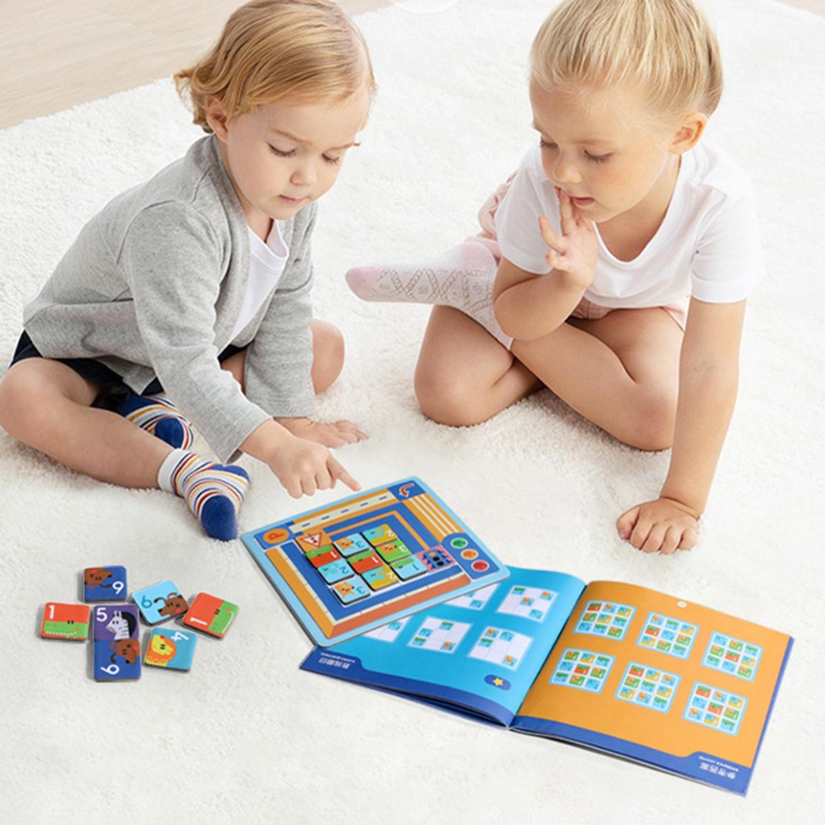 1 Set Brain Game Math Game Kids Brain Toys Multicolor