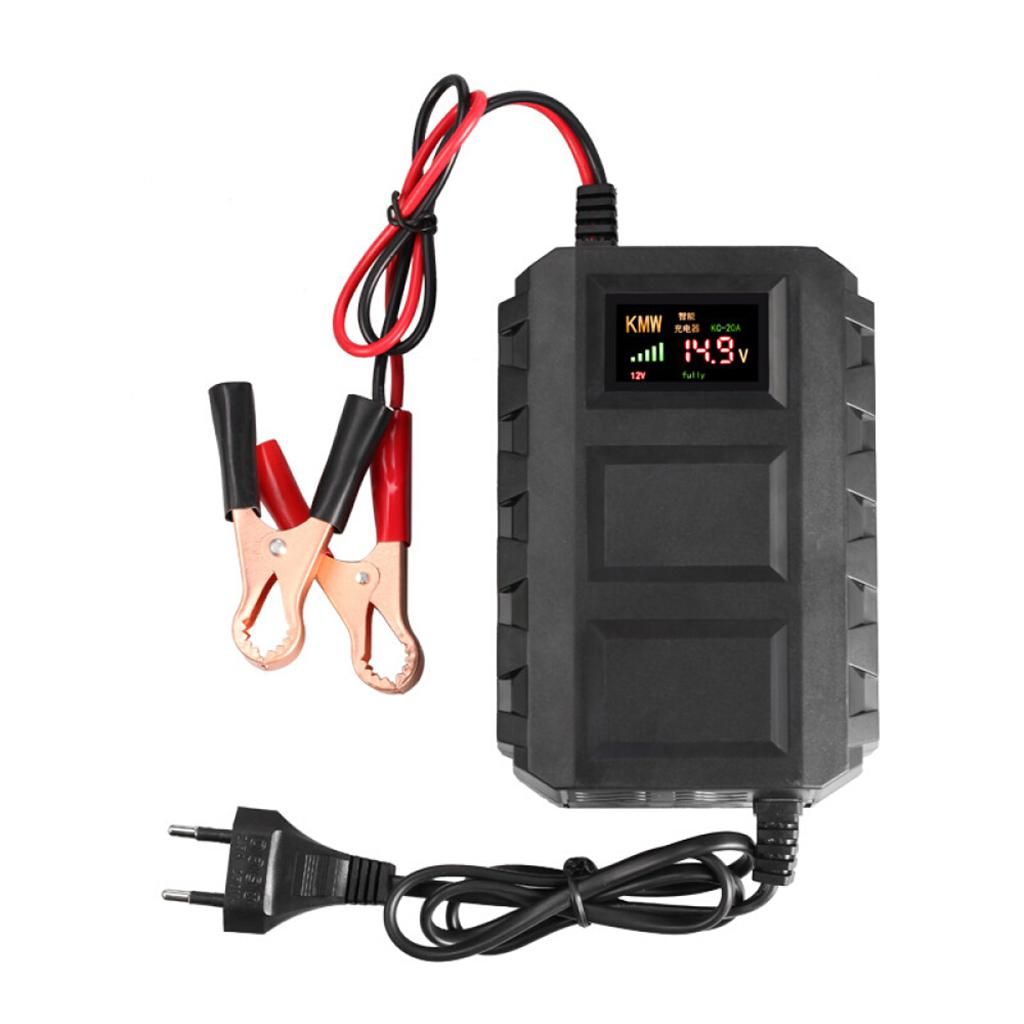 Automatic 12 Volt Battery Charger Trickle Smart Charging For Motorcyle