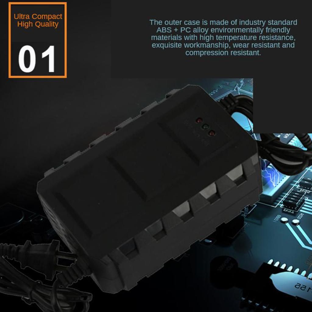 Automatic 12 Volt Battery Charger Trickle Smart Charging For Motorcyle