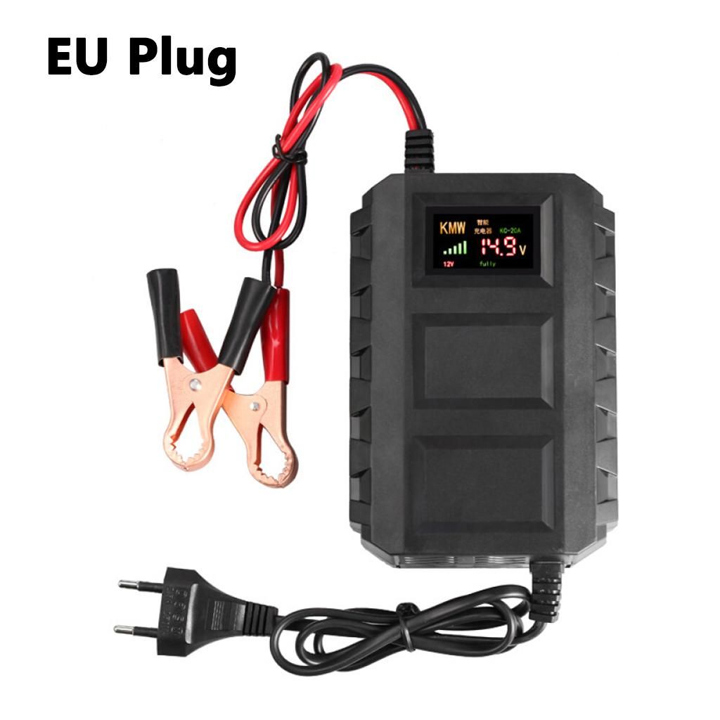 Automatic 12 Volt Battery Charger Trickle Smart Charging For Motorcyle