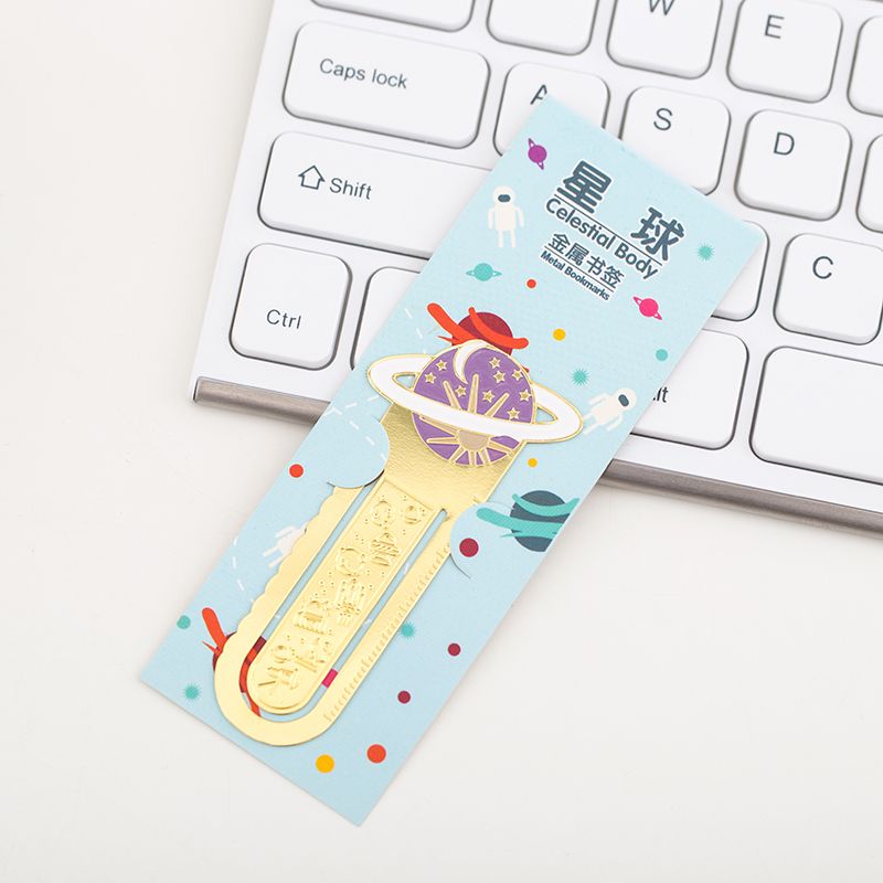 4 Pcs Mini Star Metal Bookmarks For Book Marker Celestial