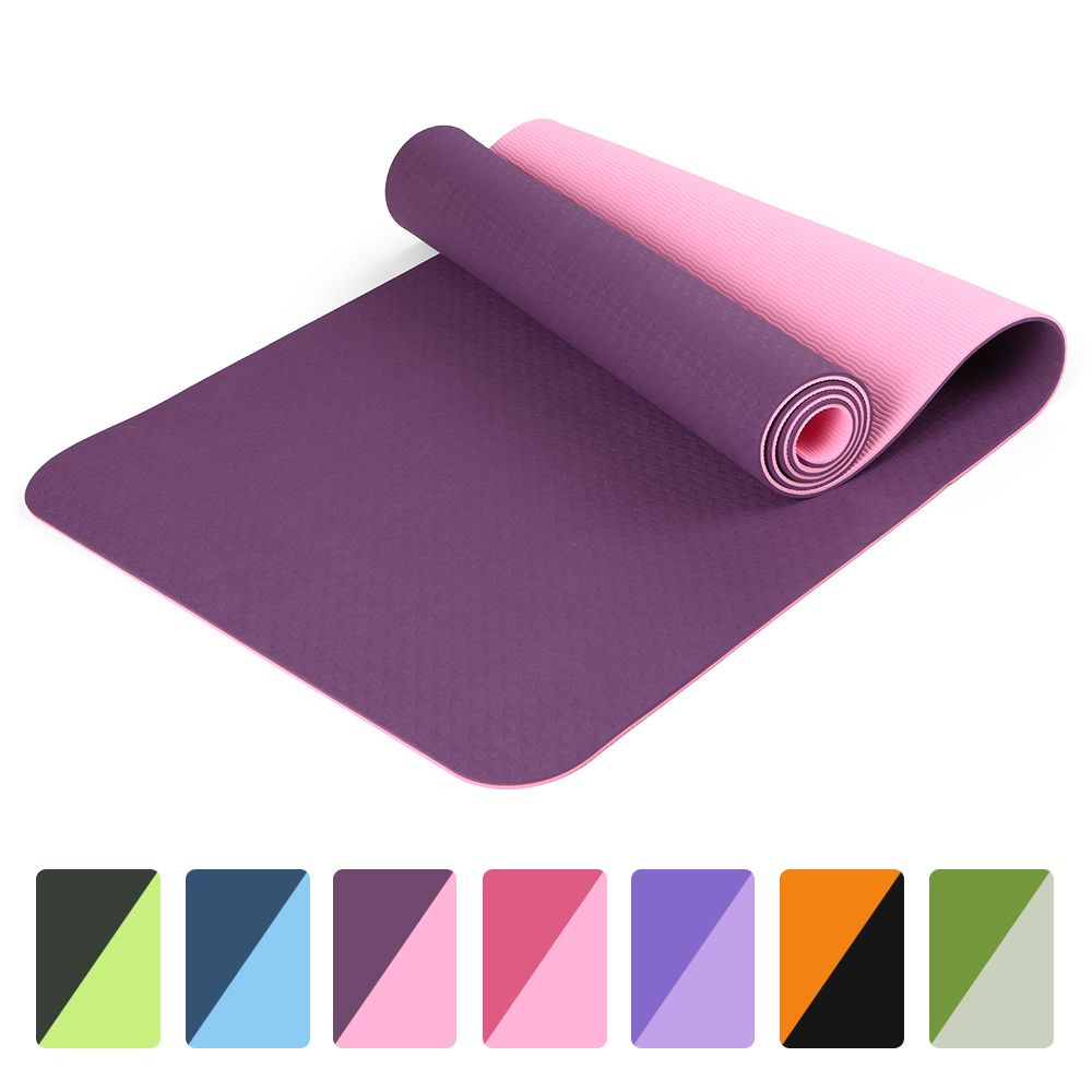 72x24IN Non-slip Yoga Mat TPE Eco Friendly Fitness Pilates