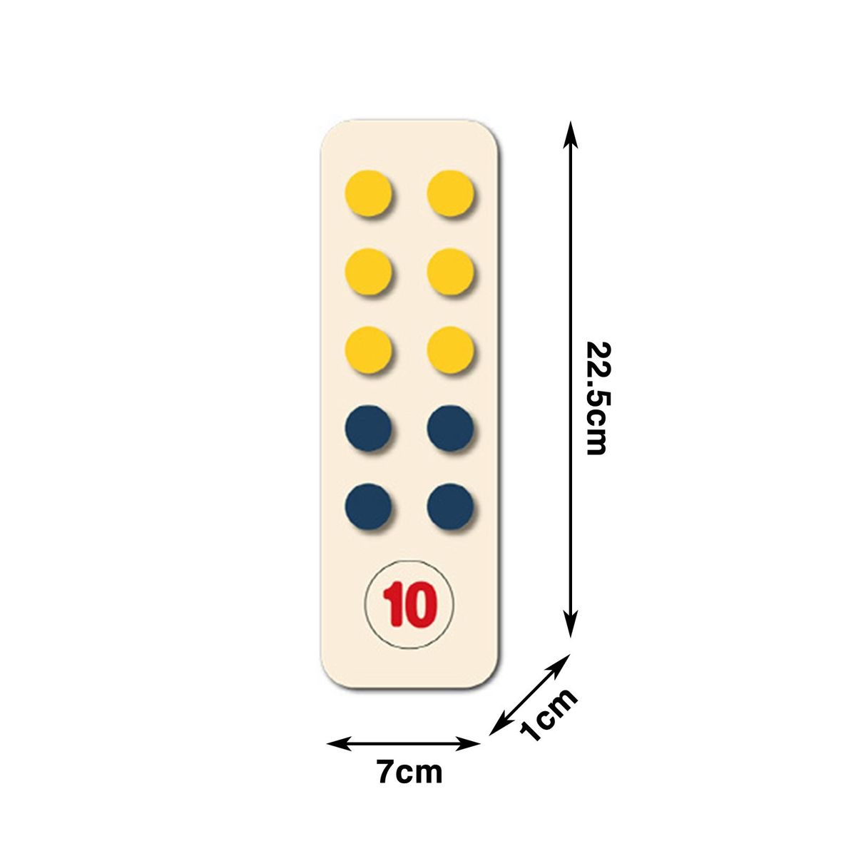 1 Set Wooden Math Toy Parent-child Interactive Math Counting Wooden Toy