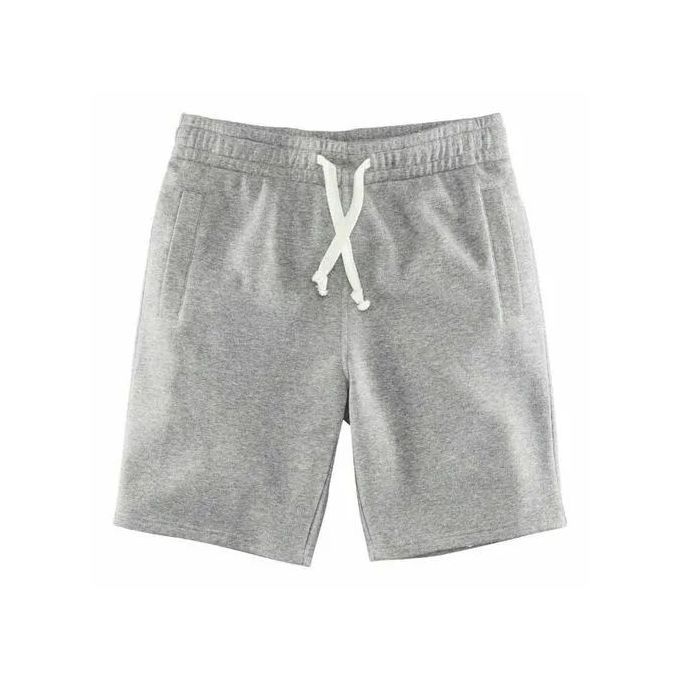 2 Casual Plain  Short For Men And Women -ASH  DARK-ASH