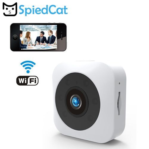 Wireless Wifi Mini Camera Infrared Night Vision Sport Digital Micro Motion Detection Camcorder Recorder IP CCTV Portable CAM(32GB)(WHITE)