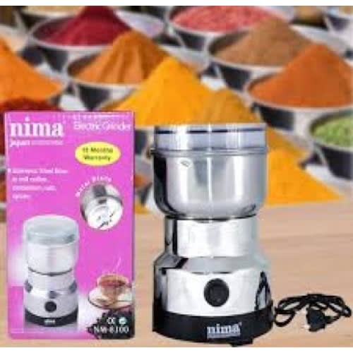 Single Electric Nima Stainless Steel Grinder And Blender