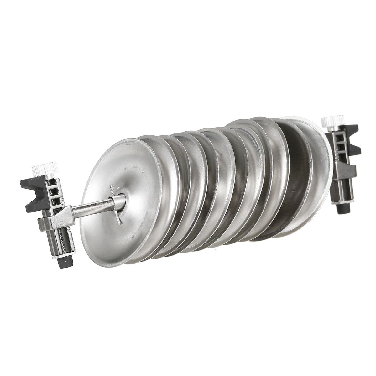 12-Bell Guitar Soundhole Tambourines Guitar Playing and Accompaniment Ring Bell Stainless Steel Jingles for 40/41 Inches Guitar