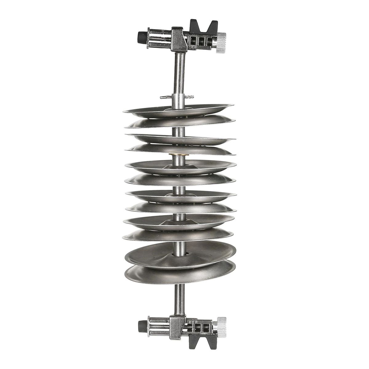 12-Bell Guitar Soundhole Tambourines Guitar Playing and Accompaniment Ring Bell Stainless Steel Jingles for 40/41 Inches Guitar