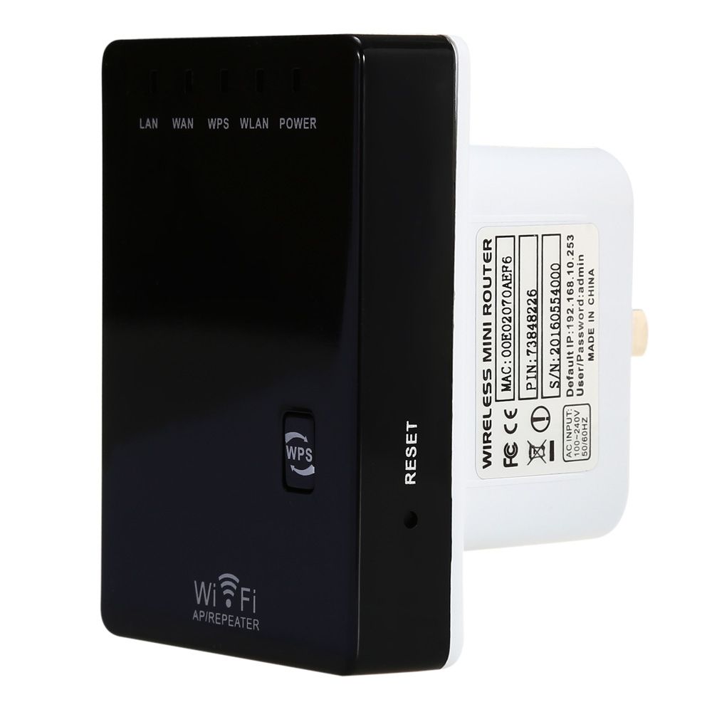 300Mbps Wifi Repeater Wireless Mini Router Signal Range