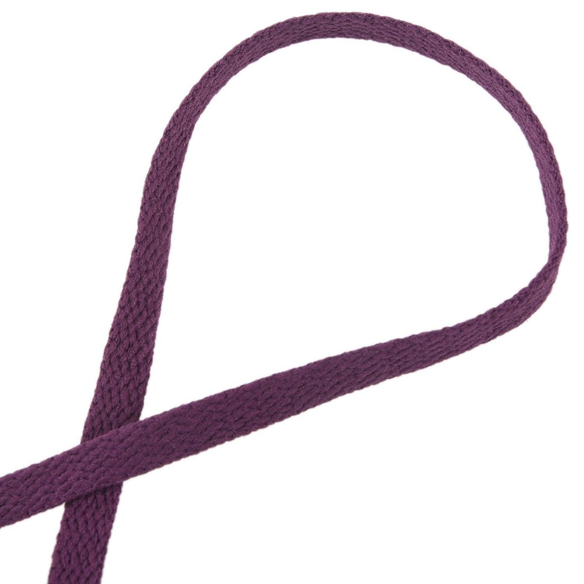 Sports Shoes String Flat Shoelaces Purple 2 Pairs for