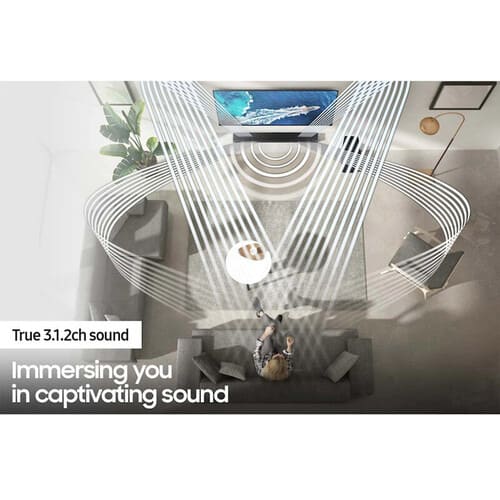 Q600A  3.1.2 channel Dlby Atmos 2021 Soundbar System - 360w